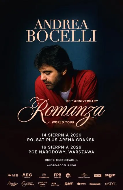 Bilety na koncert Bocellego