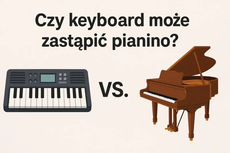 Budowa pianina i keyboardu