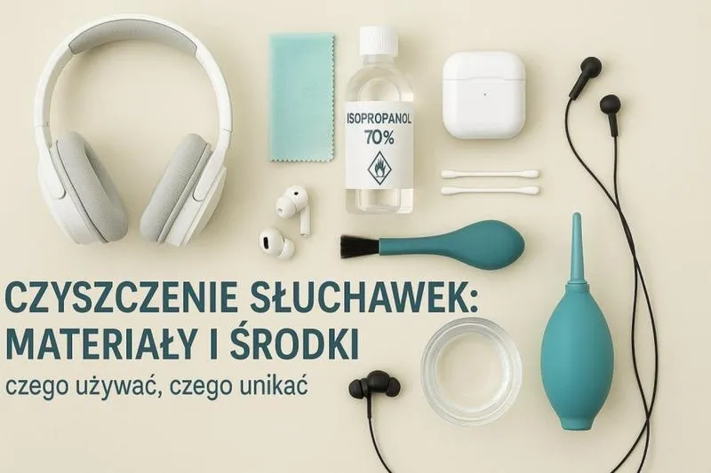 Czyszczenie słuchawek