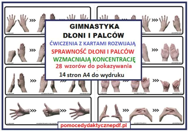 Prawidłowe ułożenie palców