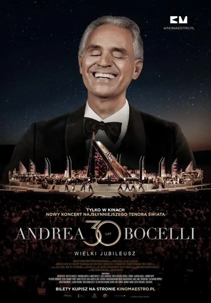 Repertuar koncertu Andrei Bocellego