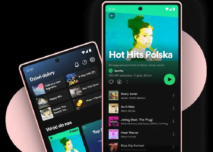 Spersonalizowane doświadczenie Spotify