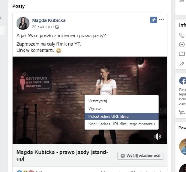 Tworzenie filmów na Facebooku