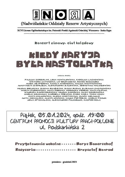 Wiek na koncert
